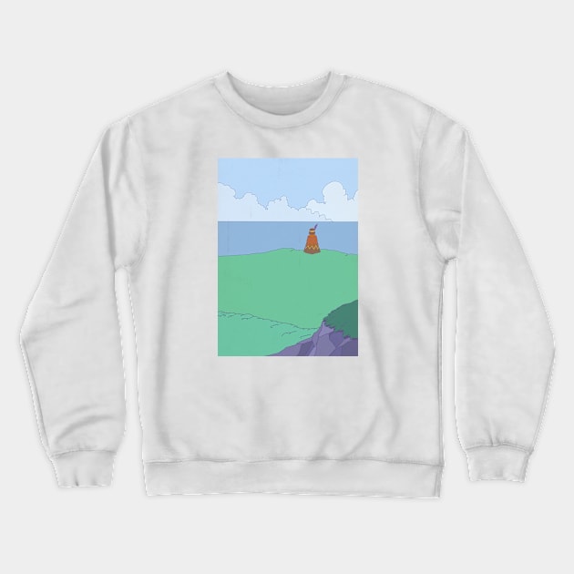 Lonely waiting Crewneck Sweatshirt by DikaOtter